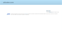 Desktop Screenshot of akinater.com